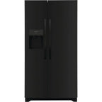 Frigidaire FRSS2623AB 256 Cu Ft 2 Doors Automatic Defrost Side-by-Side Refrigerator Black