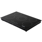 VEVOR 30'' Radiant Electric Cooktop in Black with 4 Burners