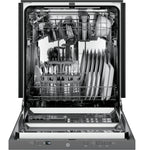 GE Appliances GDT225SSLSS 24 Inch Built In Fully Integrated Dishwasher Stainless Steel