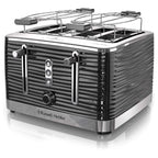Russell Hobbs  Old School 4 Slice Toaster in Black