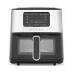 Open Box Cuisinart Air Fryer Oven - 6-Quart Basket Stainless Steel Air Fryer - Dishwasher-Safe Parts with 5 Presets - Roast, Bake, Broil, Air Fry and Keep Warm - Quick and Easy Meals - AIR-200