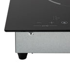 Built-in Cooktop 3000W, Electric Stove Top with 4 Electric Burners, 9 Heating Level, Kid Safety Lock, Sensor Touch Control, 110V Electric Cooktop