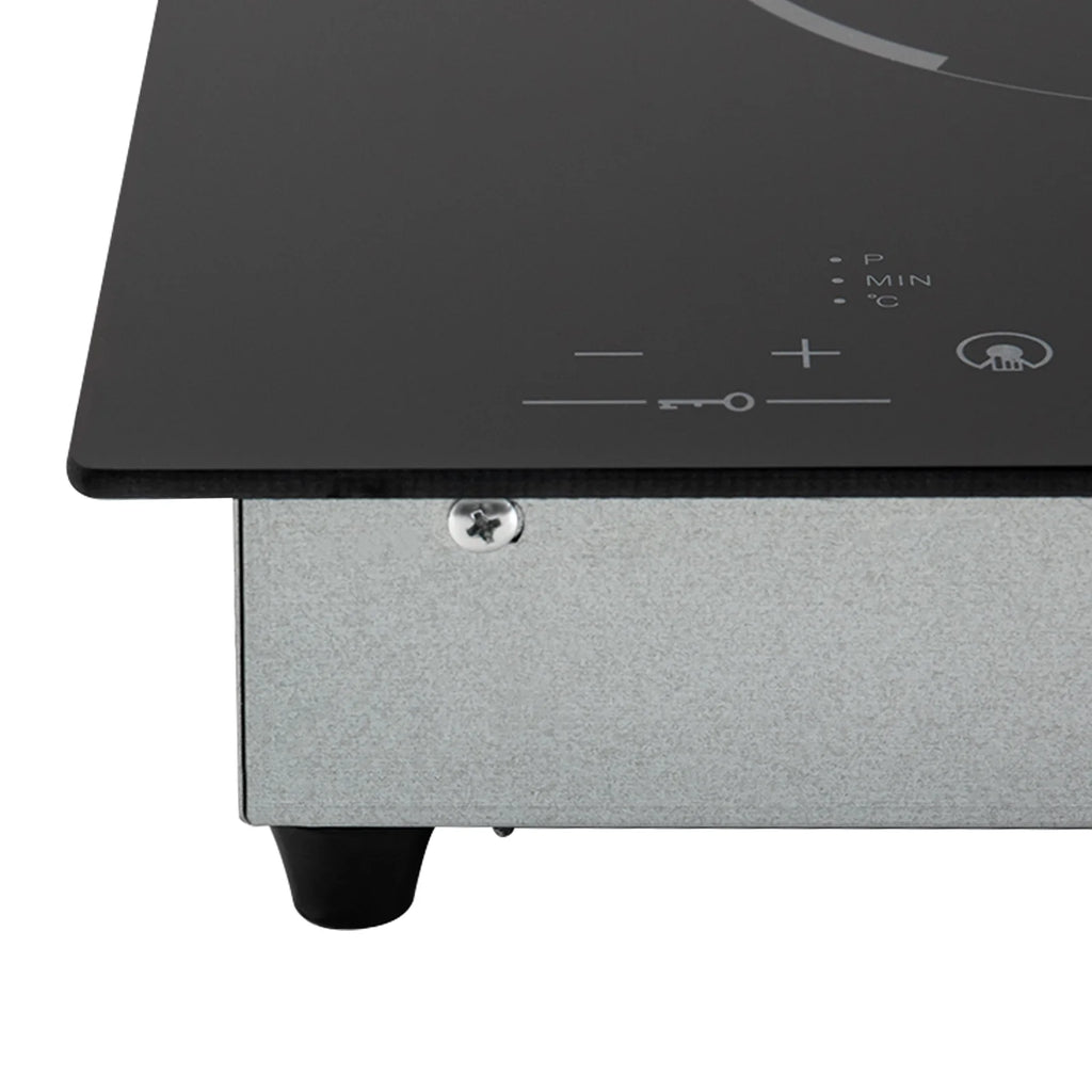 Peakora Electric Cooktop, Built-in Cooktop 3000W, Electric Stove Top with 4 Electric Burners, 9 Heating Level, Kid Safety Lock, Sensor Touch Control, 110V