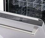 Cosmo COS-DIS6502 24 in. Top Control Built-In Tall Tub Dishwasher in Fingerprint Resistant Stainless Steel