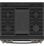 GE APPLIANCES PGS930BPTS slide in gas range