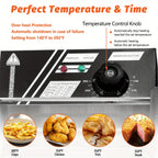 12L Stainless Steel Commercial Electric Deep Fryer - Large Capacity Countertop Fryer with Removable Tank and Lid for Easy Cleaning - Perfect for Restaurants, Cafes, and Home Use