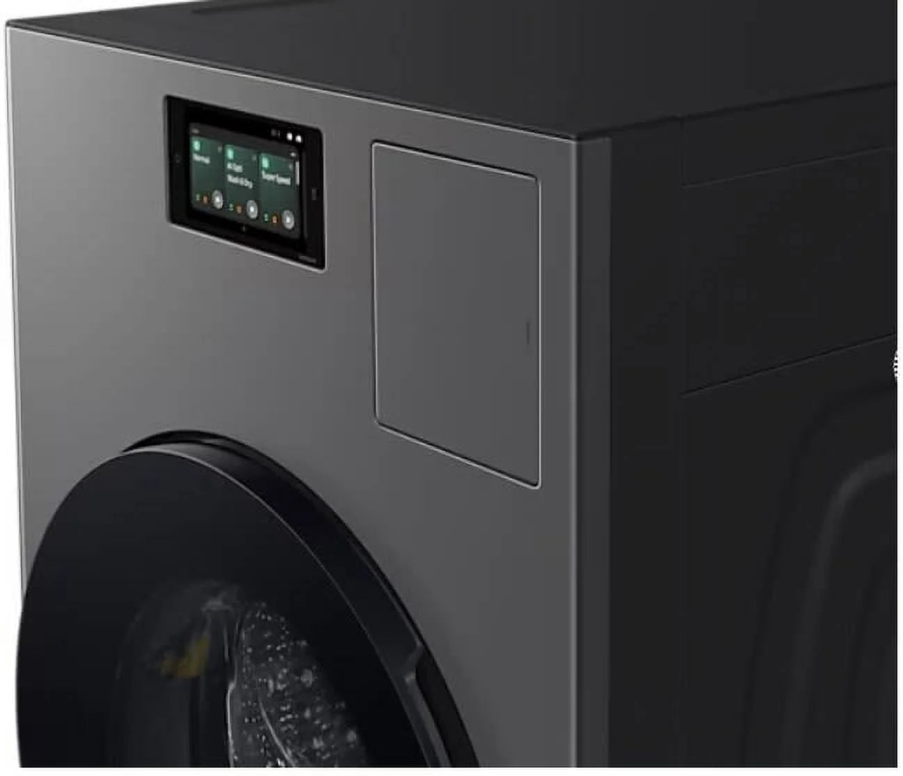 27 Inch Smart Front Load Washer/Dryer Combo with Ventless Heat Pump, 5.3 cu ft Capacity, Opti Wash