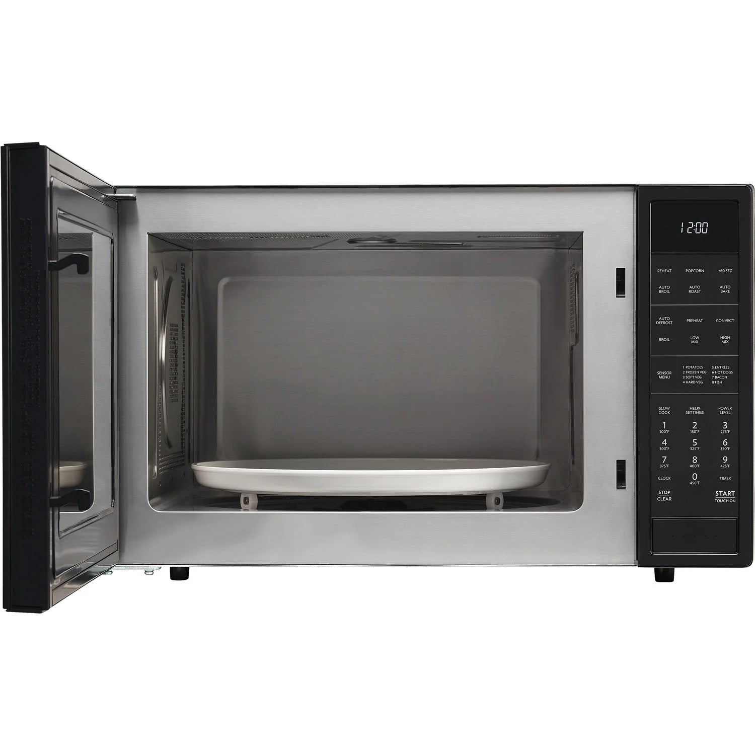 Sharp 1.5 Cu. Ft. 900W Convection Microwave Oven, Stainless Steel