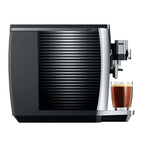 Jura S8 Automatic Coffee Machine with Sweet Foam Function, 4.3-Inch Touchscreen, Automatic Milk Cleaning, and 2nd Generation Professional Aroma Grinder (Chrome)