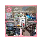 Conserv 2.6 cu.ft. Stainless Compact Refrigerator with Reversible Door