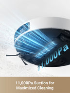 dreame L40 Ultra Robot Vacuum with Removable & Liftable Mop, Extendable & Liftable SideBrush, 11,000Pa Suction, 149a?? Mop & Washboard Self Cleaning, Auto-Empty, Auto Refill, Voice Control
