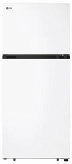 LG LT18S2100W 18 cu. ft. Garage Ready Top Freezer Refrigerator, White