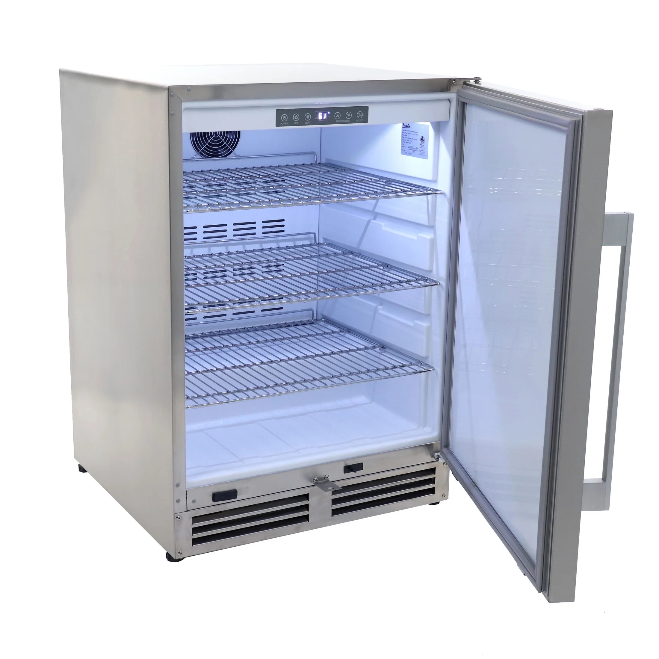Avanti ELITE Series Commercial Outdoor Refrigerator, 5.4 cu. ft., in Stainless Steel (OR543U3S)