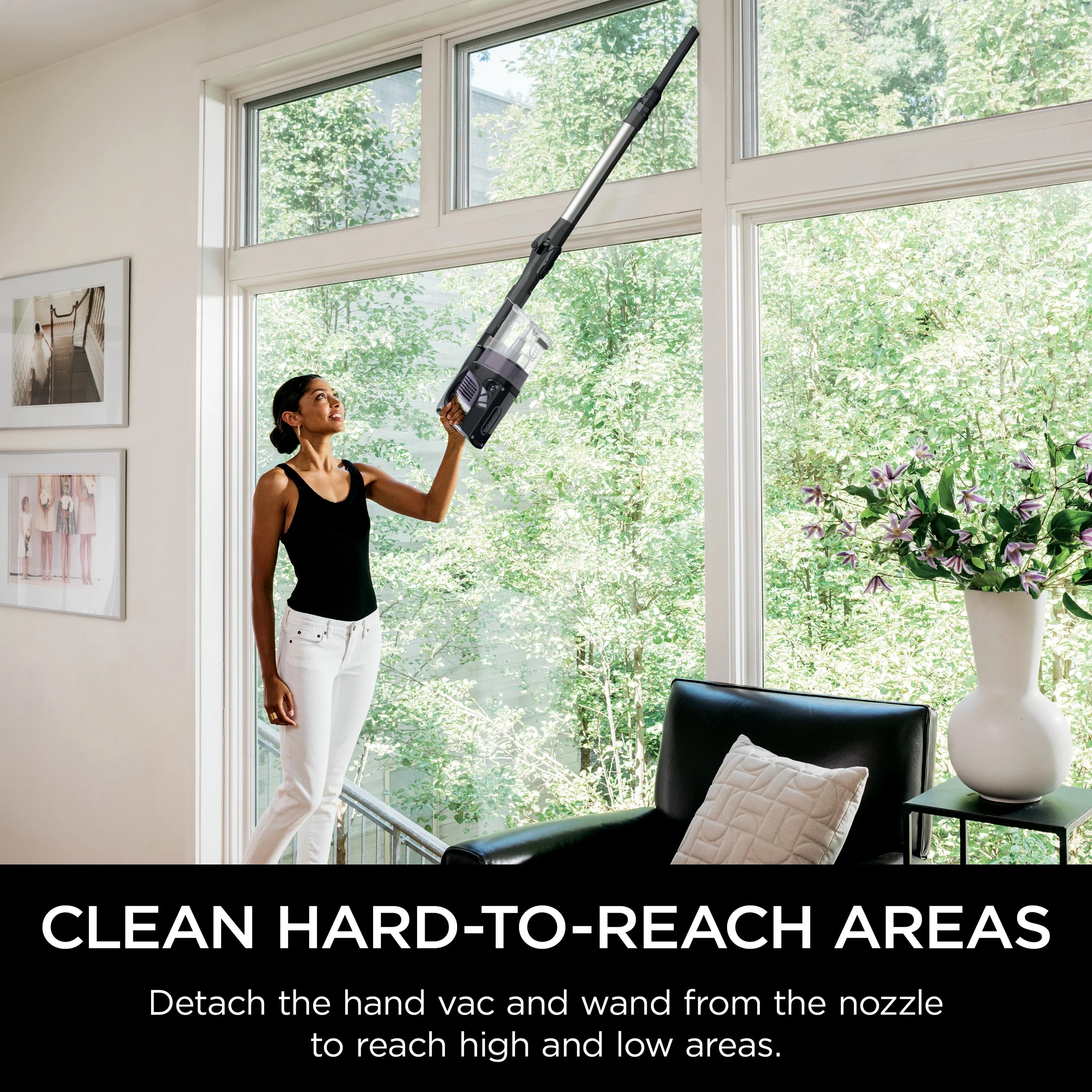 Shark® Vertex�?Cordless Stick Vacuum with DuoClean® PowerFins�? IZ440H