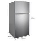 Kenmore 33-inch 20.4 Cu. ft. ENERGY STAR? Standard Refrigerator/Freezer w/Icemaker, Stainless Steel