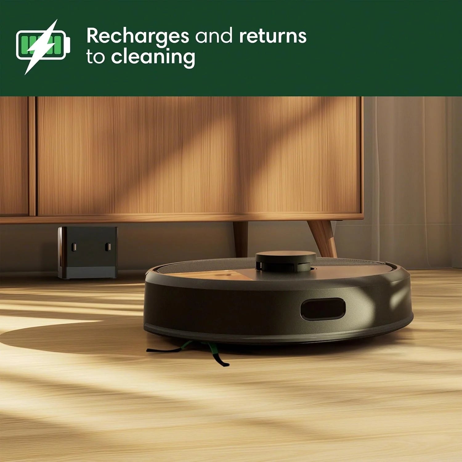 iRobot Roomba 105 Combo Robot Vacuum & Mop LiDAR, Alexa, Strong Suction - NEW