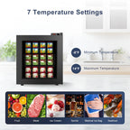 ADT 1.1 cu ft Upright Display  Freezer with Glass Door for home use and POS