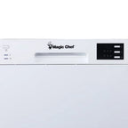 Magic Chef Energy Star 6-Place Setting Countertop Dishwasher (Model MCSCD6W5)  Fits under cabinetry as it sits 17.2" Tall