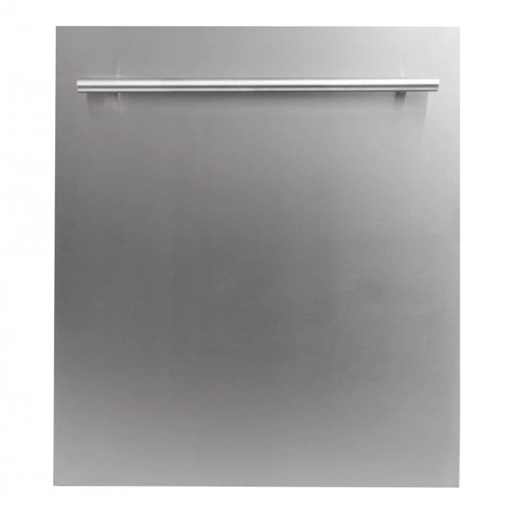 ZLINE 24 in. Top Control Dishwasher with Stainless Steel Tub and Modern Style Handle, 52dBa (DW-24)