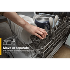 Whirlpool WDT750SAKZ Stainless Large Capacity Dishwasher with 3rd Rack