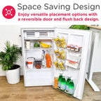 Frigidaire EFR376-C-PINK 3.2-Cu.-Ft. 65-Watt Retro Bar Fridge with Side Bottle Opener (Pink)