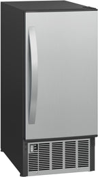 Edgestar Ib450p 15" Wide 25 Lbs. Capacity Free Standing And Undercounter Ice Maker -