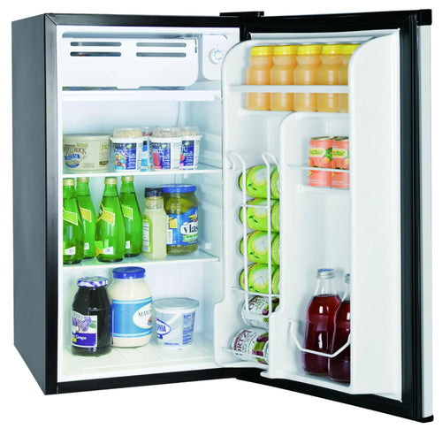 Arctic Chef 3.2 Cu. ft. Compact Refrigerator with Eraser Board Door, RFR326, Black