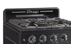 Unique Classic Retro 24" 2.9 cu/ft Freestanding Gas Range with Convection Oven and Sealed Burners