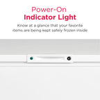 Frigidaire FFCL2042AW 19.8 Cu. Ft. Chest Freezer, Garage-Ready, White