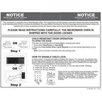 GE GCST07N1WSS Countertop Microwave Oven 700-watt Compact 0.7 Cu Ft Stainless Steel Bundle with 2 YR CPS Enhanced Protection Pack