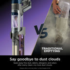 Shark PowerDetect Clean & Empty Cordless Stick Vacuum & Auto-Empty System, Powerful Suction, HEPA Filtration, Carpet & Hard Floor, Portable, IP3150