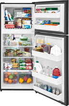 Frigidaire 17.6 Cu. Ft. Top Freezer Refrigerator, Black
