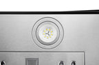 Hauslane|Chef Series WM-639 30-inch Wall Mounted Range Hood | Contemporary Design Professional Suction | Dishwasher Safe Baffle Filters, 3 Speed Settings, Touch Control Panel