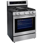 LG 30�� 5.8 cu ft Slide-In Gas Range in Stainless Steel