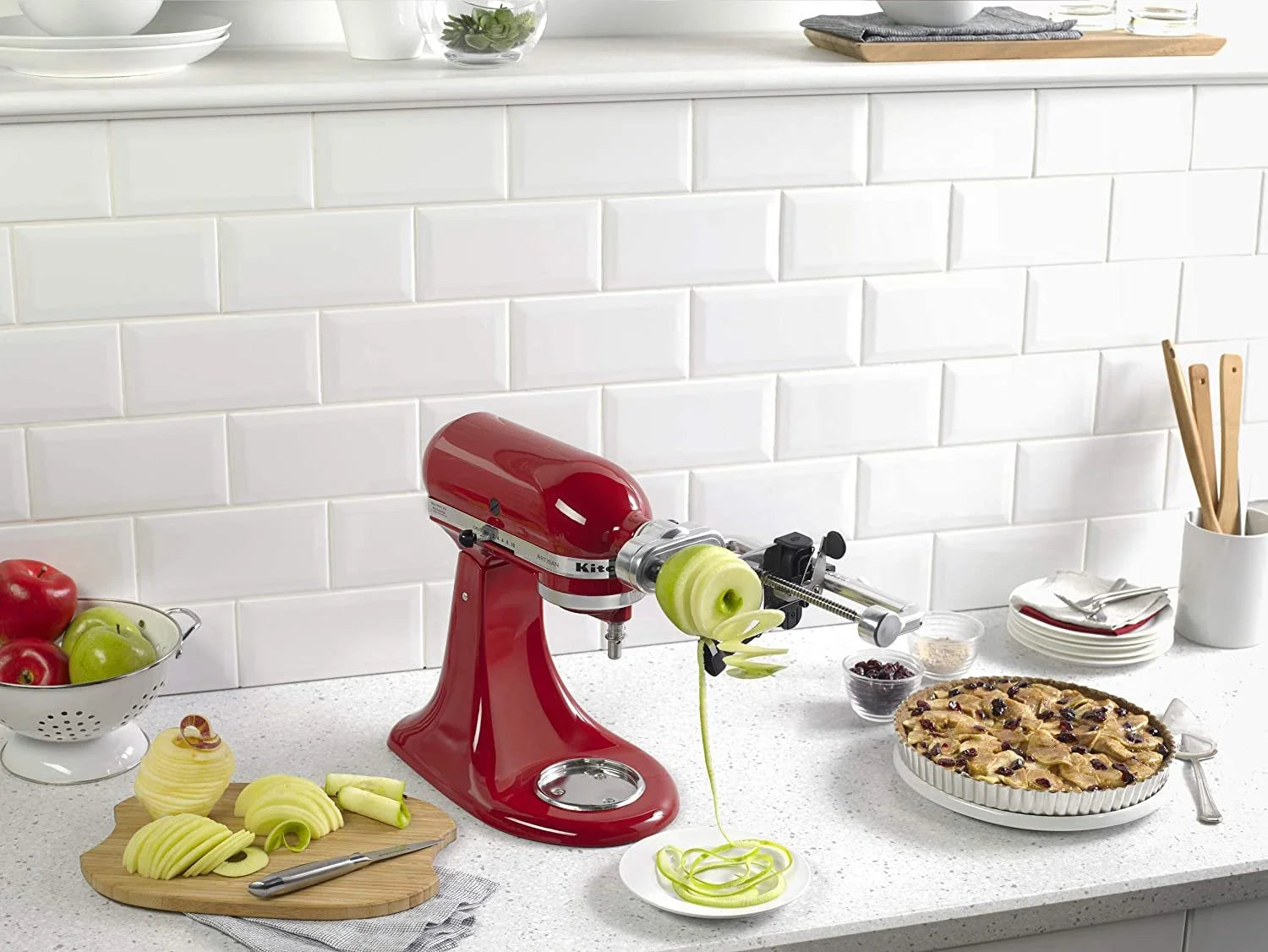 KitchenAid Spiralizer Attachment, 1", Silver