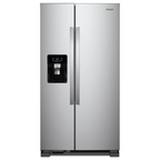 WHIRLPOOL WRS555SIHZ side by side freestanding refrigerator