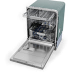 Midea Ultra-Quiet, Built-in dishwasher with Wi-Fi and Targeted Wash Zones, MDT24P5AST, Stainless Steel