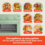 bella 6-Slice Toaster Oven, Oatmilk