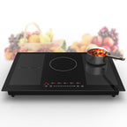 VBGK Induction Cooktop 30 inch 5 Burner Electric Hot Plate for Cooking Electric Induction Cooktop 240v, 99 Minutes Timer and Auto Shutdown Induction Burner,Child Lock