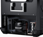 APL55 Aluminum Dual Zone 58QT Portable Cooler Black