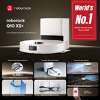 (Upgraded from Q5 Pro)Roborock Q10 X5 Robot Vacuum and Mop, Self-Emptying, Hands-Free Cleaning for up to 7 Weeks, 10,000Pa Suction, Obstacle Avoidance, LiDAR Navigation, No-Go Zones