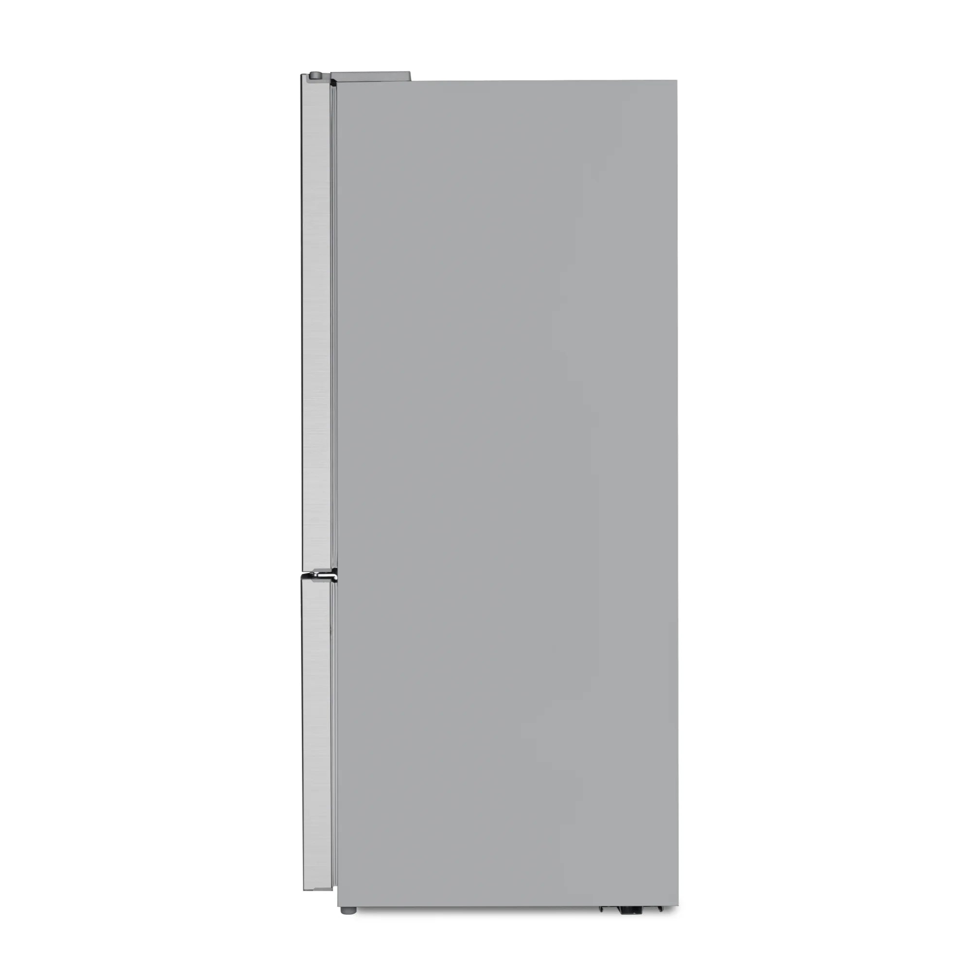 18.5 cu. ft. Stainless-Steel French Door Refrigerator in Silver, Auto Defrost, Energy Star, Digital Temperature Control