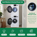 Equator Advanced Appliances 4.0 cu ft High-Efficiency Compact Stacked Washing Machine