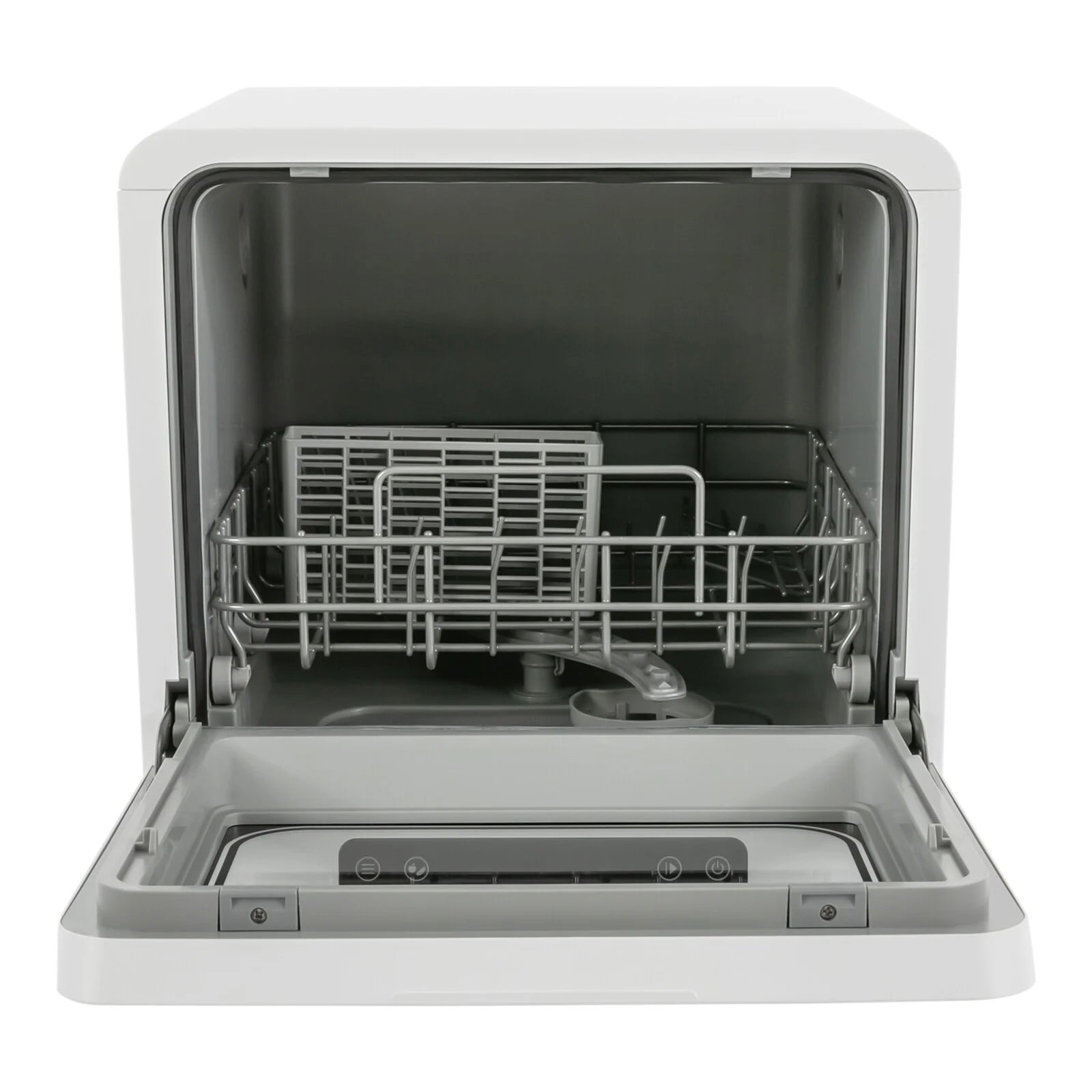 TFCFL Portable Dishwasher Electric Compact Countertop Dishes Dryer Washing Machine Touch Control