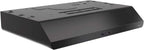 Broan-NuTone BKSH130BL Sahale 30-inch Under-Cabinet Easy Install 4-Way Convertible Range Hood with 2-Speed Exhaust Fan and Light, 300 Max Blower CFM, Black