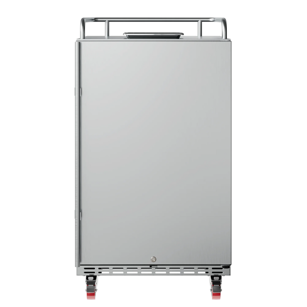 Edgestar Br7001 24" Wide Kegerator Conversion Refrigerator For Full Size Kegs - Stainless