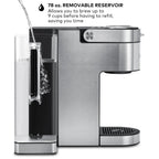 Keurig K-Supreme Plus Steel Single-Serve K-Cup Pod Coffee Maker