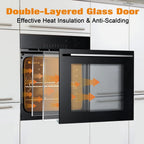 24" Single Wall Ovens, with 2.5 Cu.ft., 3000W 240V