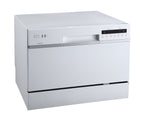 Edgestar Dwp62 22" Wide 6 Place Setting Countertop Countertop Dishwasher - White