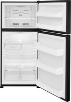 Frigidaire FFTR1835VB 18.3 Cu. Ft. Top Freezer Refrigerator, Black